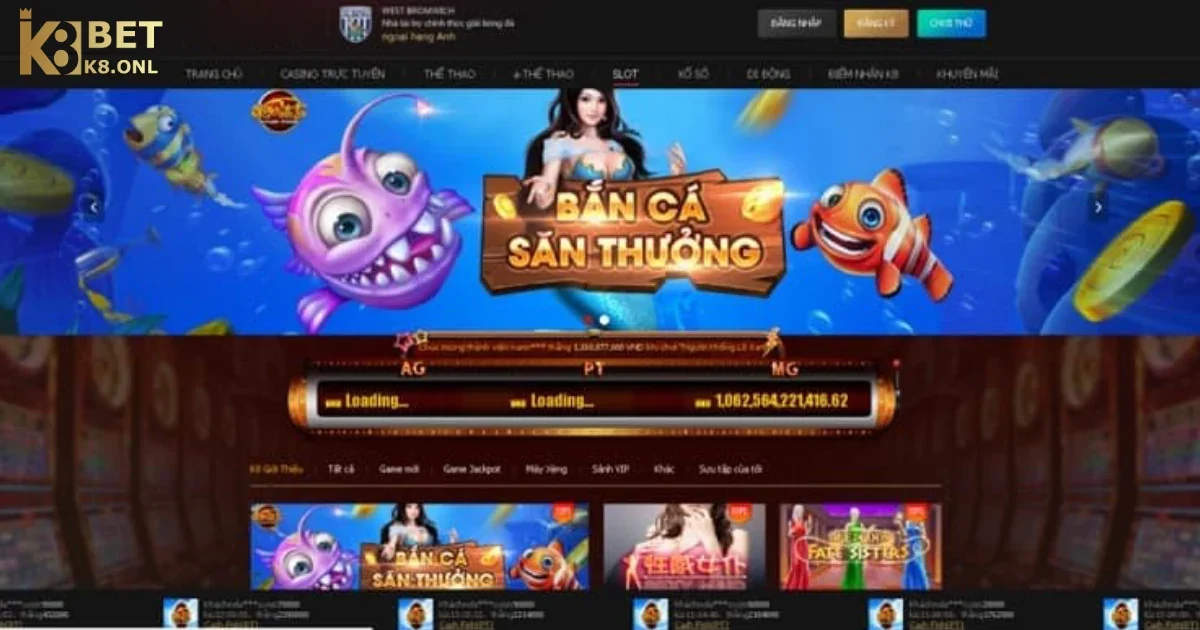 Giới Thiệu Về Game Bắn Cá K8