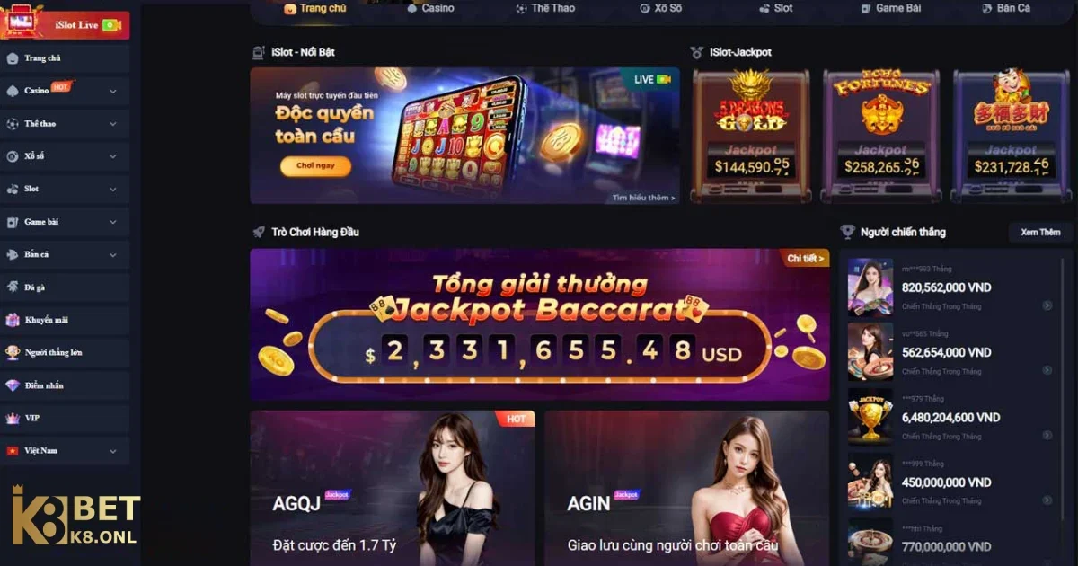 Giới Thiệu Về Dịch Vụ Casino