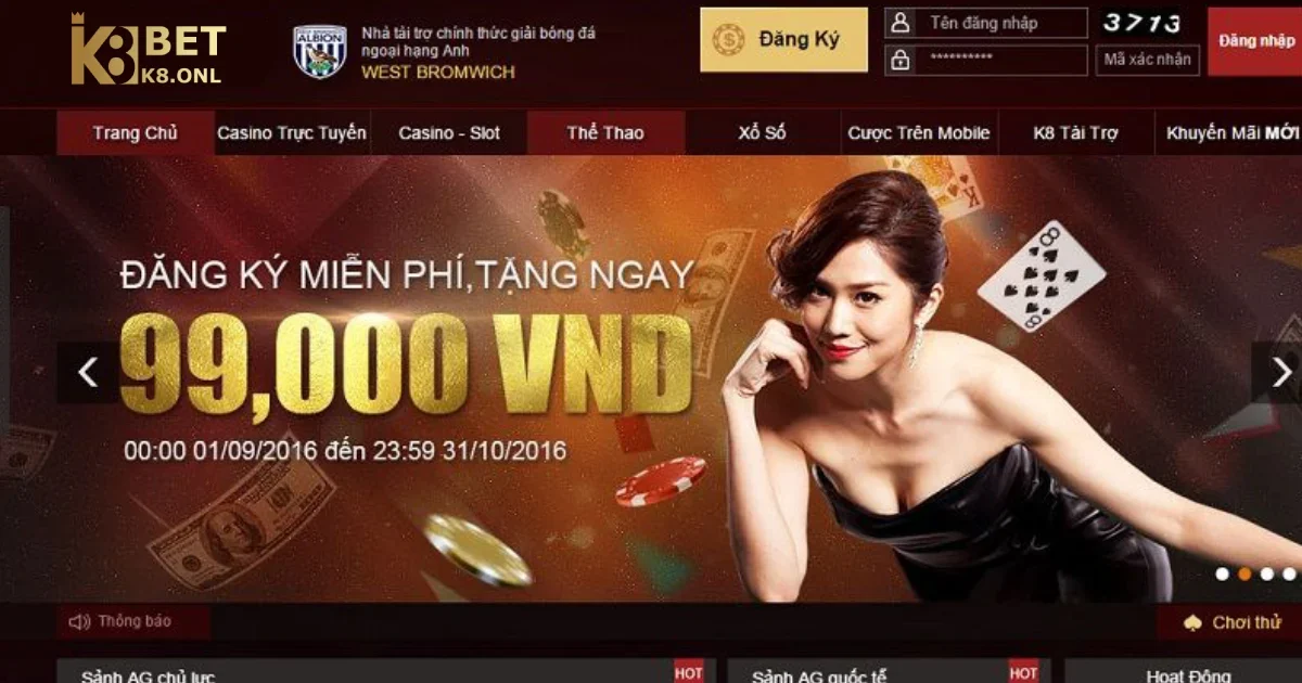 Khuyến Mãi Dành Riêng Cho Người Chơi Casino K8