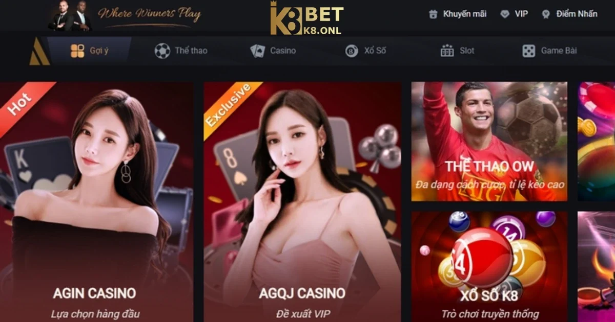 Giới Thiệu Về Các Game Bài K8