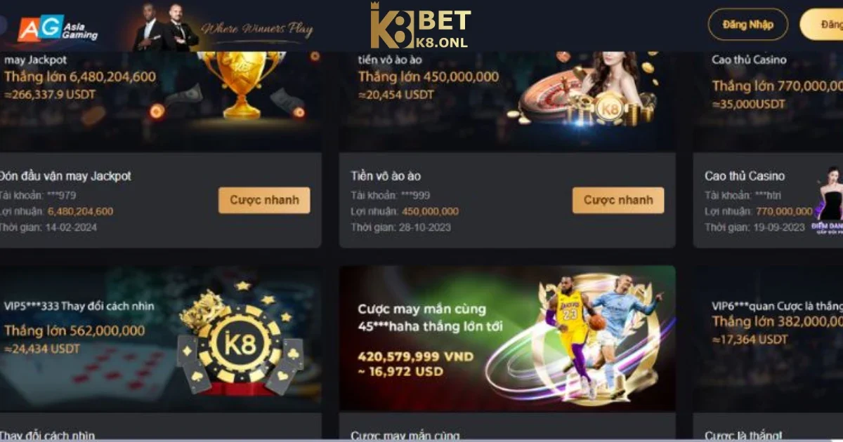 Cách Chơi Và Quy Tắc Các Game Bài K8