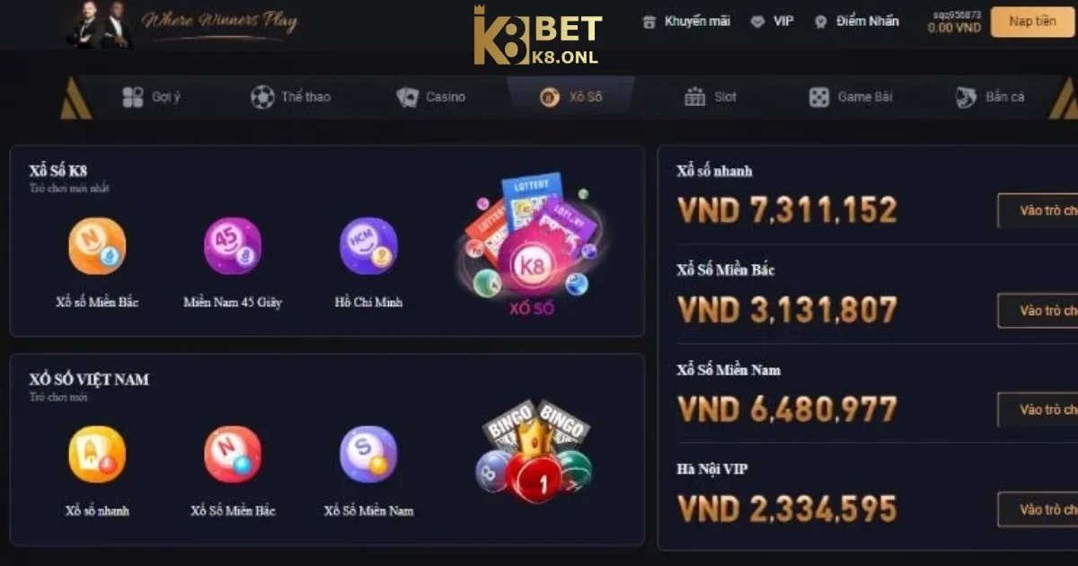 Tỷ Lệ Thắng Cao Khi Chơi Lô Đề K8