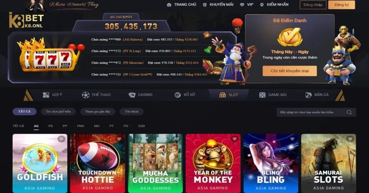 Giới Thiệu Về Trò Chơi Nổ Hũ K8