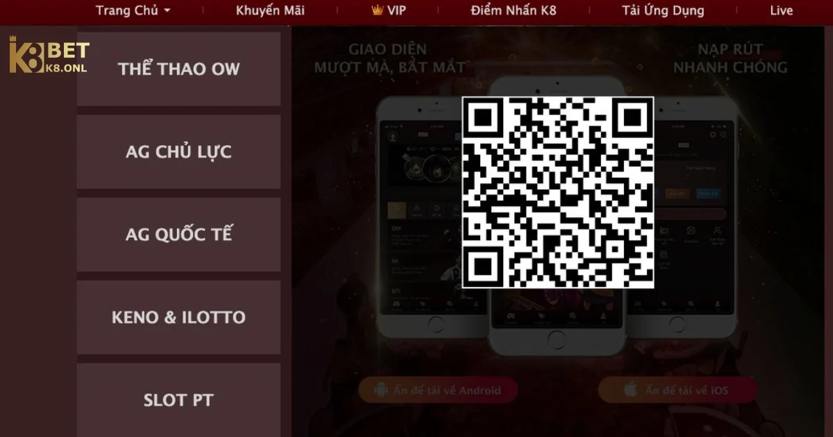 Tải App K8 – Ứng Dụng Cá Cược Trực Tuyến Trên Điện Thoại 3 Hướng Dẫn Tải App K8 Trên Điện Thoại